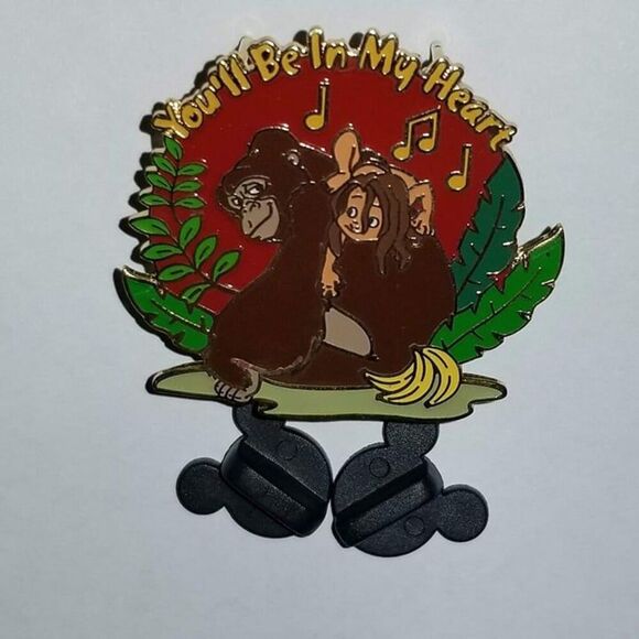 Disney Tarzan Kala Pin Magical Musical Moments You'll Be In My Heart Red MMM Mom - Picture 1 of 6